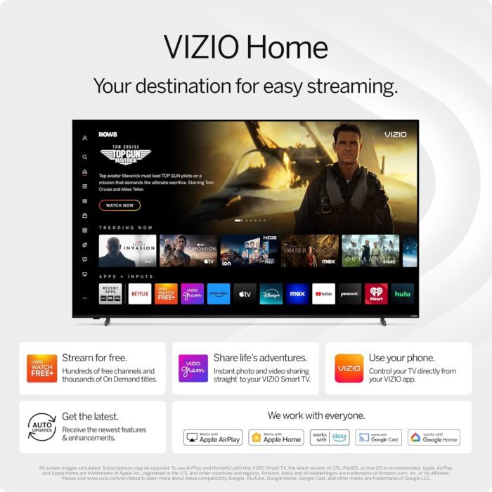 keyword: VIZIO 50-inch MQX-Series 4K 120Hz QLED HDR10 Smart TV