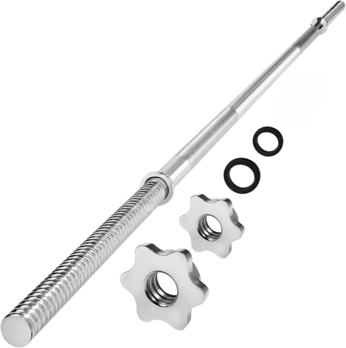 Yes4All 480LB Standard Straight Barbell 60″ - keyword: Yes4All