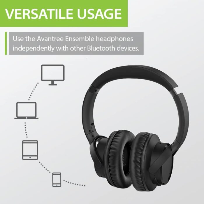 Avantree Ensemble – Wireless Headphones for TV Watching