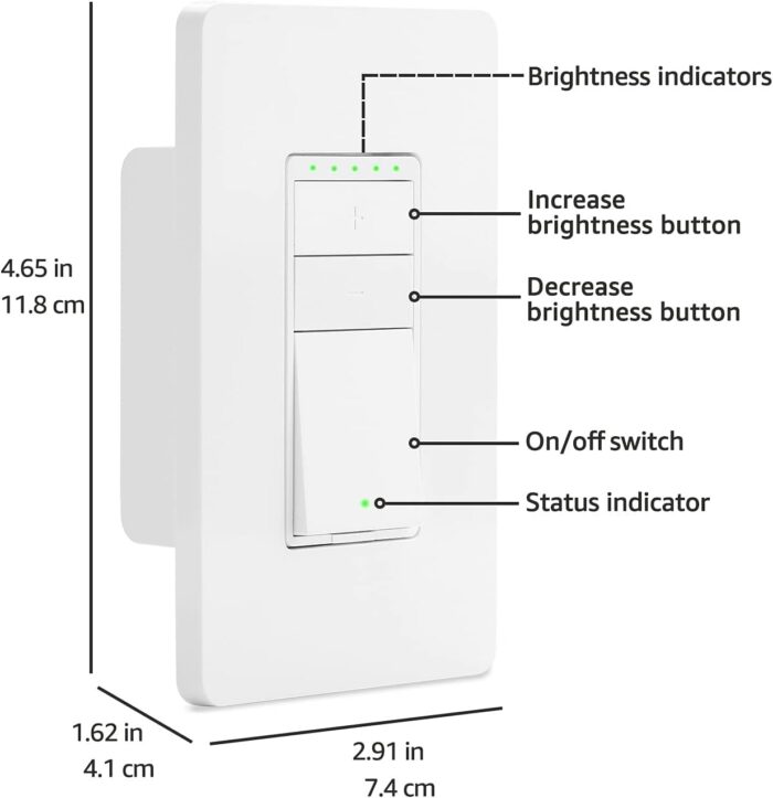 Amazon Basics Smart Dimmer Switch