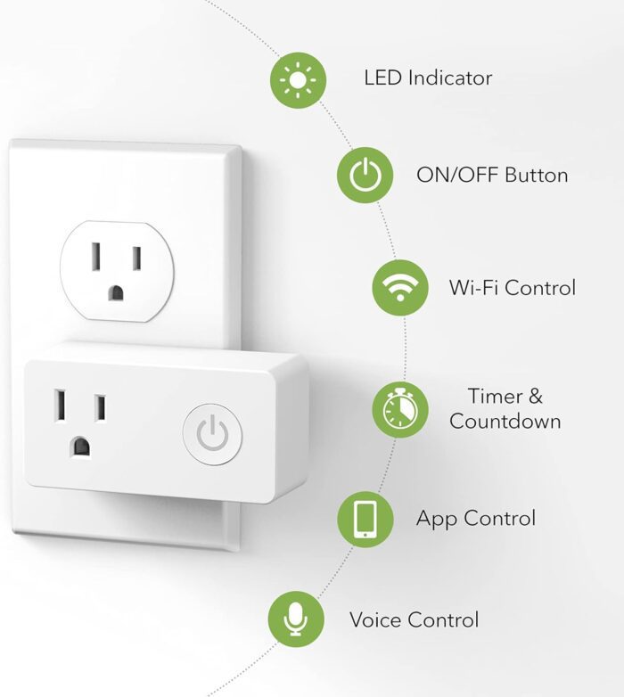 BN-LINK WiFi Heavy Duty Smart Plug Outlet