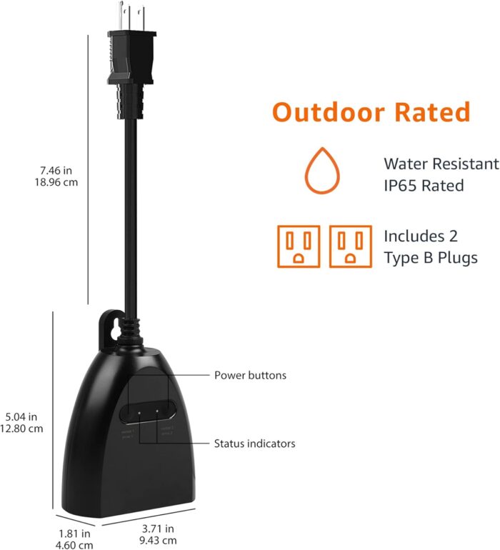 Amazon Basics Smart Outdoor Plug