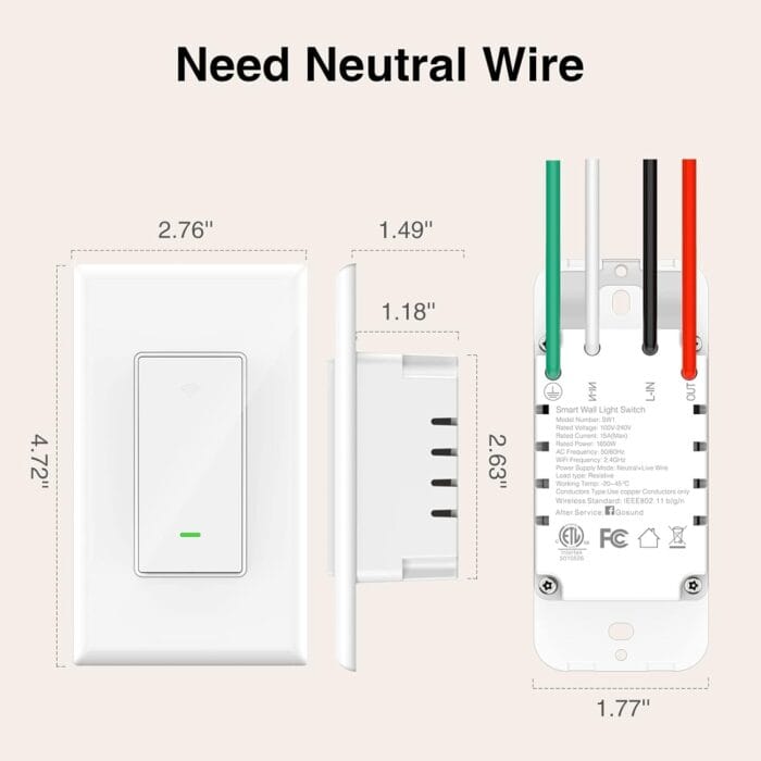 Smart Wi-Fi Light Switch