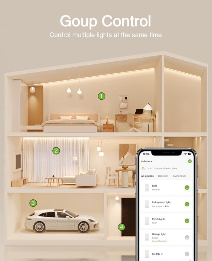 Smart Wi-Fi Light Switch