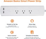 Amazon Basics Smart Plug Power Strip