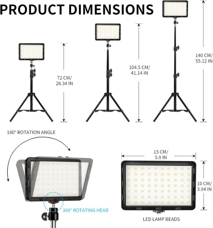 Photography Video Lighting Kit