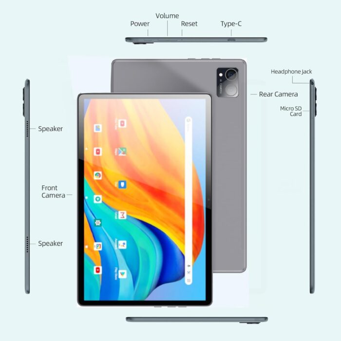 Unlocked Android 12 Tablet PC