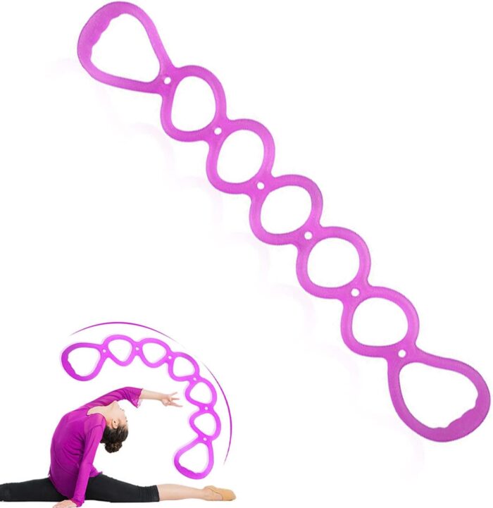 7 Ring Stretch Resistance Exercise Band