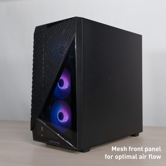 iBuyPower SlateMesh Gaming PC Computer Desktop