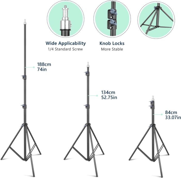 Softbox Photography Lighting Kit