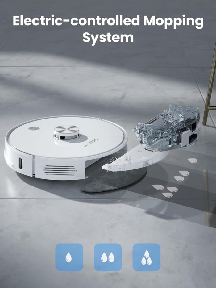 HONITURE Robot Vacuum and Mop Combo