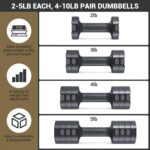 Adjustable Dumbbells Hand Weights Set