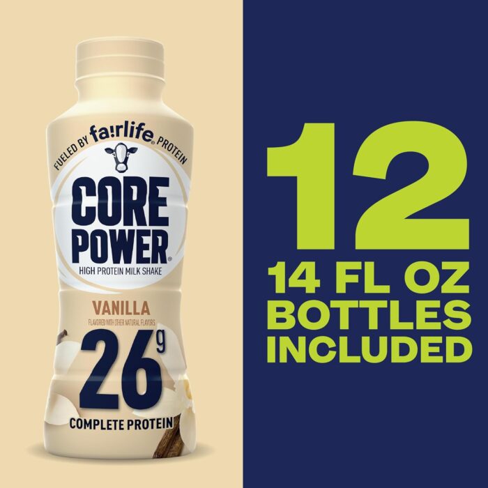 Core Power Fairlife 26g Protein Milk Shakes