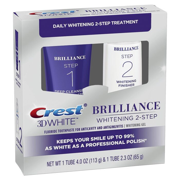 Crest 3D White Brilliance 2 Step Kit