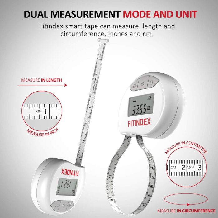 FITINDEX Smart Body Tape Measure