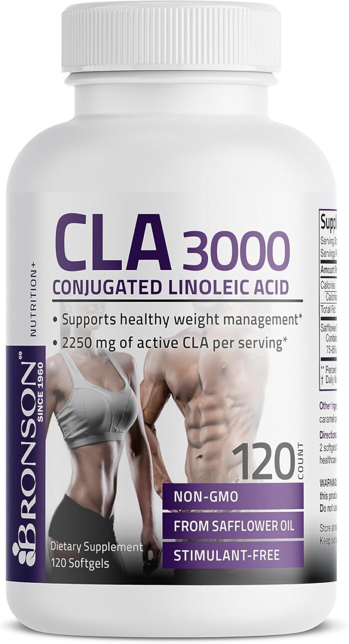 Bronson CLA 3000 Extra High Potency Supports Healthy We... primary keyword: Bronson CLA 3000