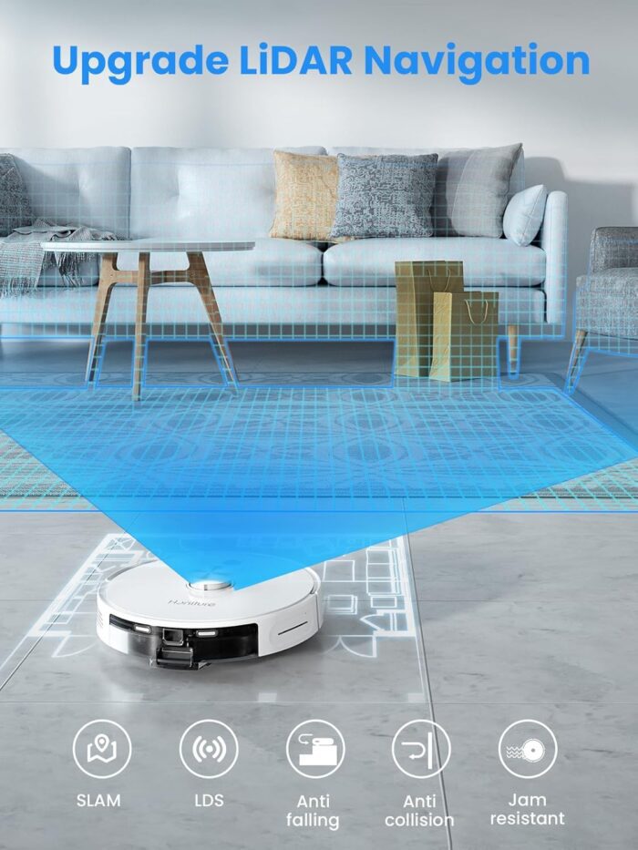 HONITURE Robot Vacuum and Mop Combo