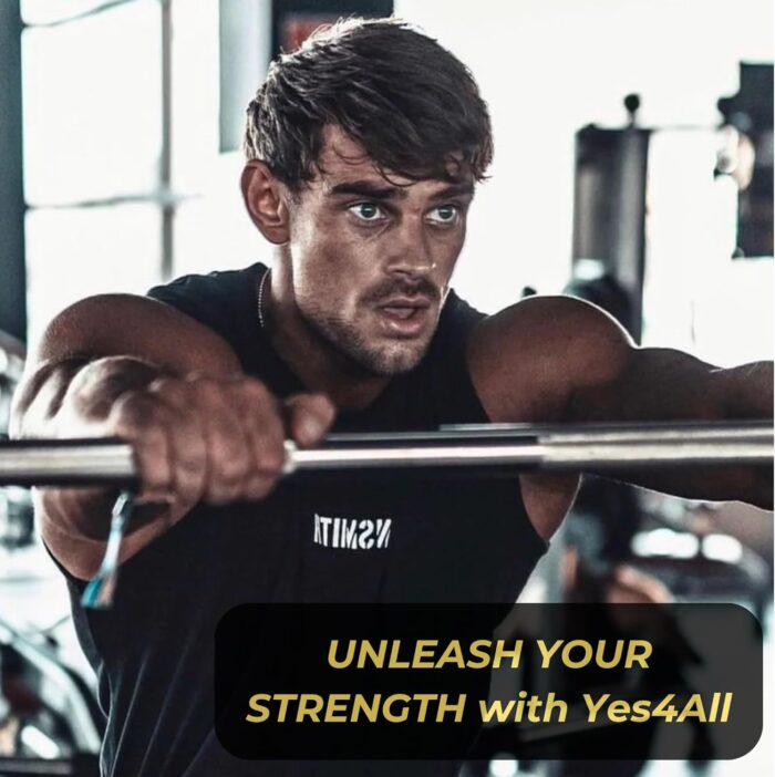 Yes4All 480LB Standard Straight Barbell 60″ - keyword: Yes4All