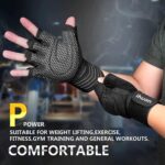 keyword: ihuan Ventilated Weight Lifting Gym Workout Gloves