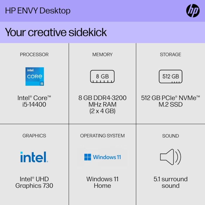 keyword: HP ENVY Desktop PC