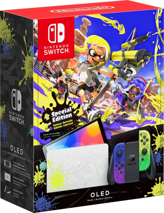 Nintendo Switch – OLED Model Splatoon 3 Special Edition. Keyword: Splatoon 3