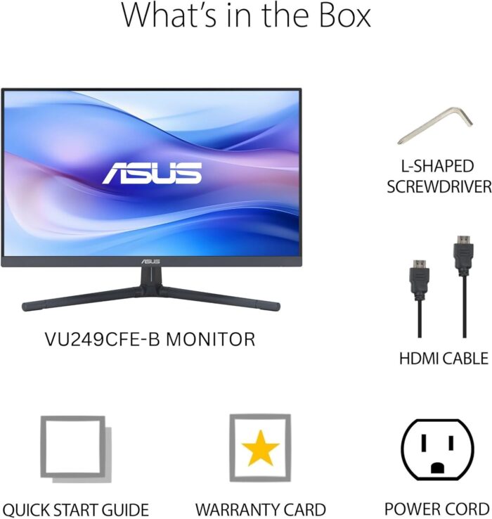 ASUS 24” 1080P Eye Care Monitor