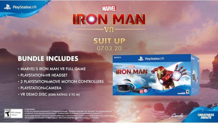 Sony Playstation VR Marvel’s Iron Man Bundle