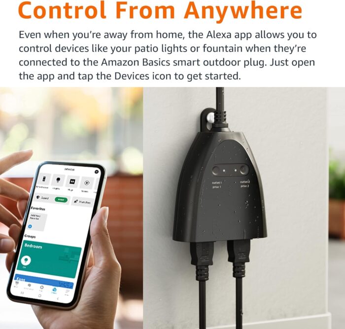 Amazon Basics Smart Outdoor Plug