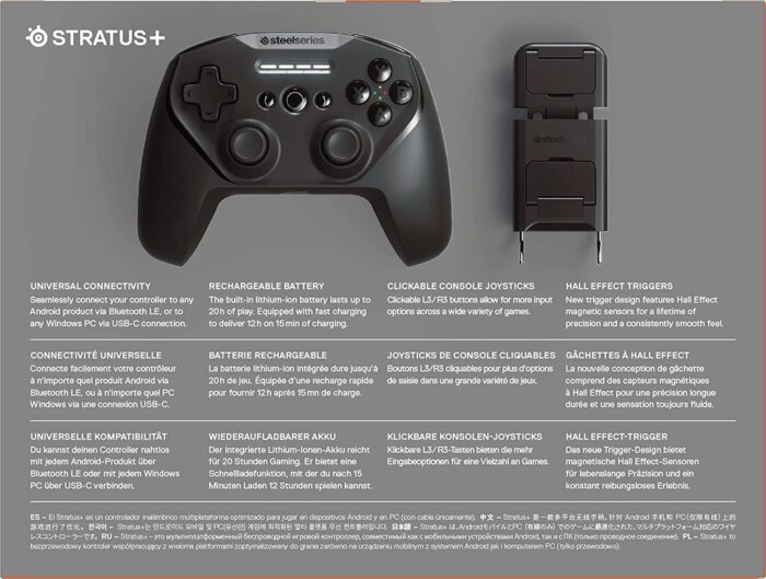 SteelSeries Stratus Bluetooth Gaming controller