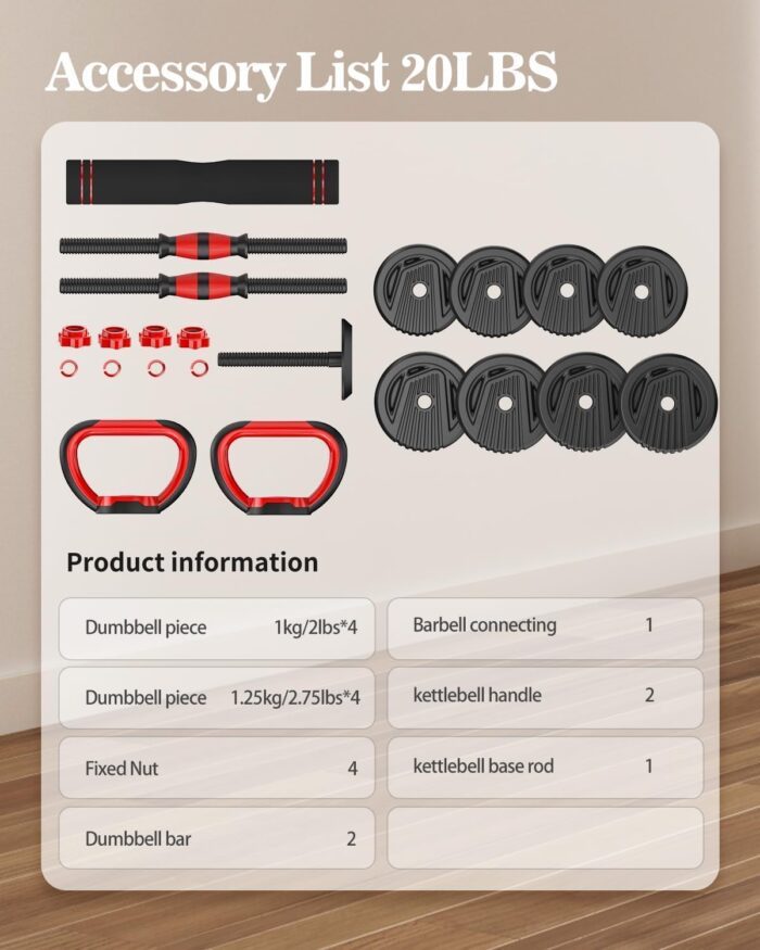 Adjustable Dumbbells