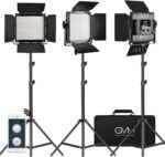 GVM 3 Pack LED Video Lighting Kits