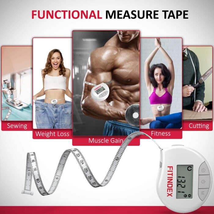 FITINDEX Smart Body Tape Measure