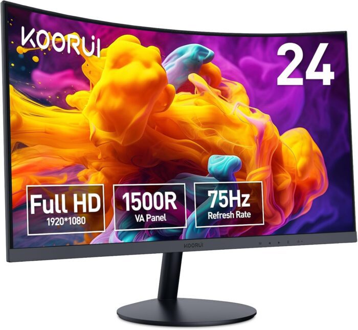 keyword: KOORUI 24 inch Curved Monitor