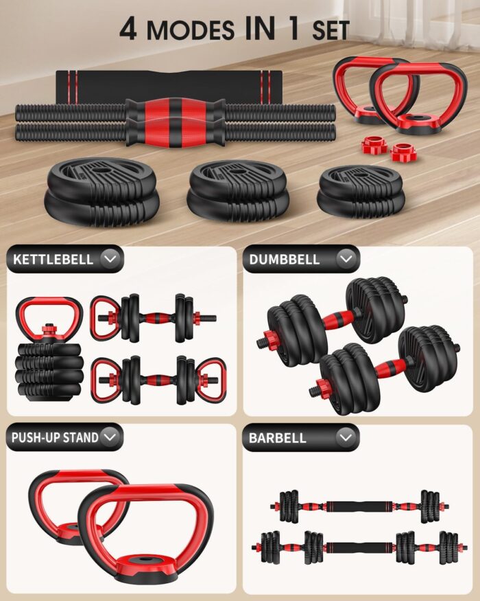 Adjustable Dumbbells