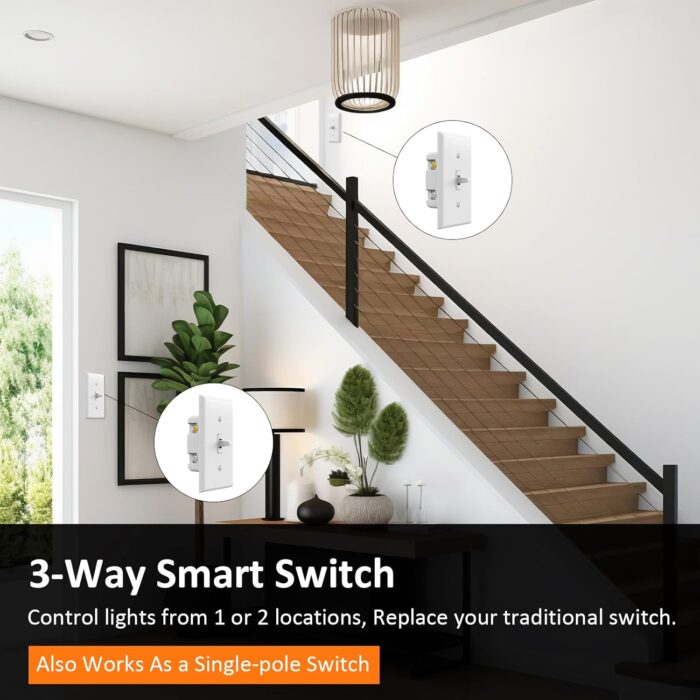 3-Way Smart WiFi Toggle Light Switch