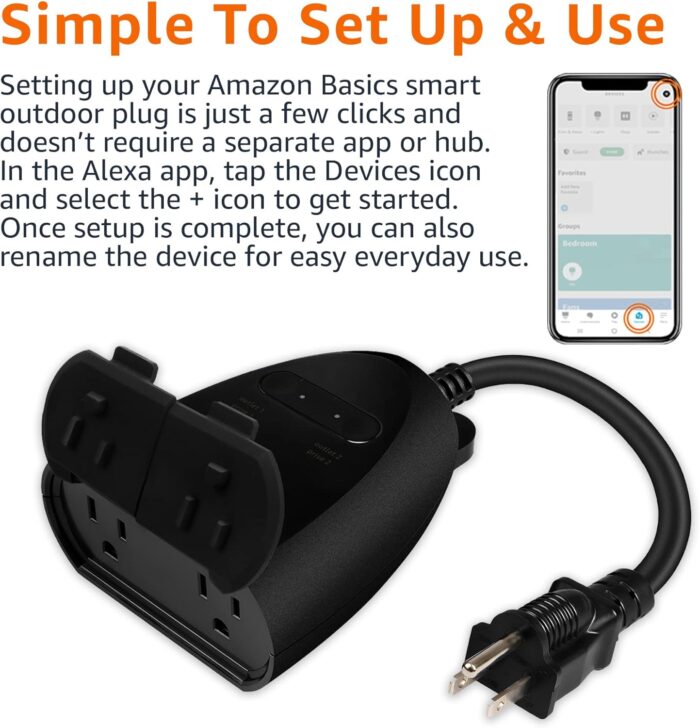 Amazon Basics Smart Outdoor Plug