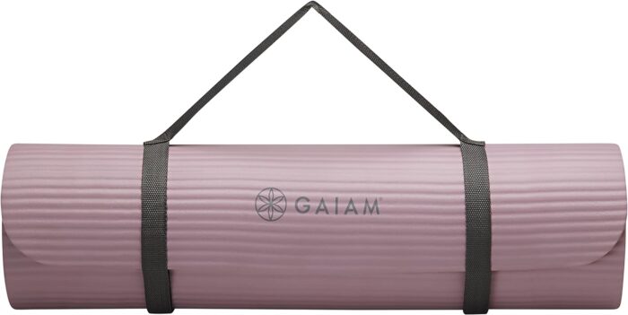 Gaiam Extra-Thick Yoga Fitness Mat and Exercise Mat