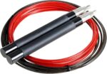 Red and black jump rope