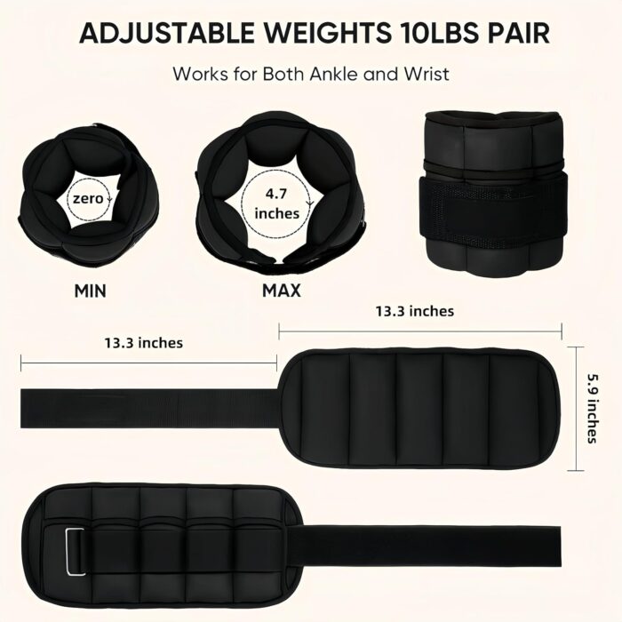 Adjustable Ankle/Wrist Weights