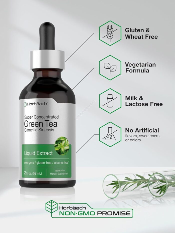 Horbäach Green Tea Extract Liquid