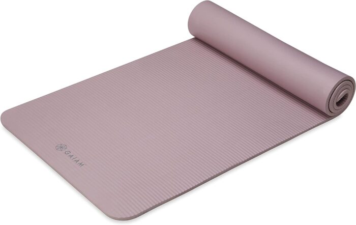 Gaiam Extra-Thick Yoga Fitness Mat and Exercise Mat