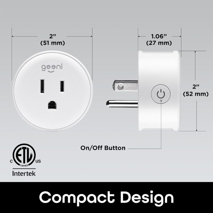 Geeni DOT Smart Wi-Fi Outlet Plug