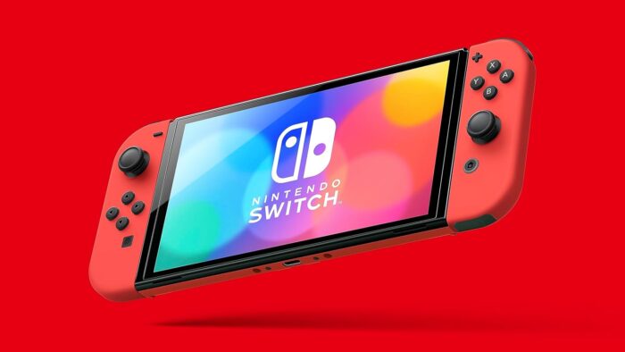 Nintendo Switch – OLED Model: Mario Red Edition. Keyword: Nintendo Switch