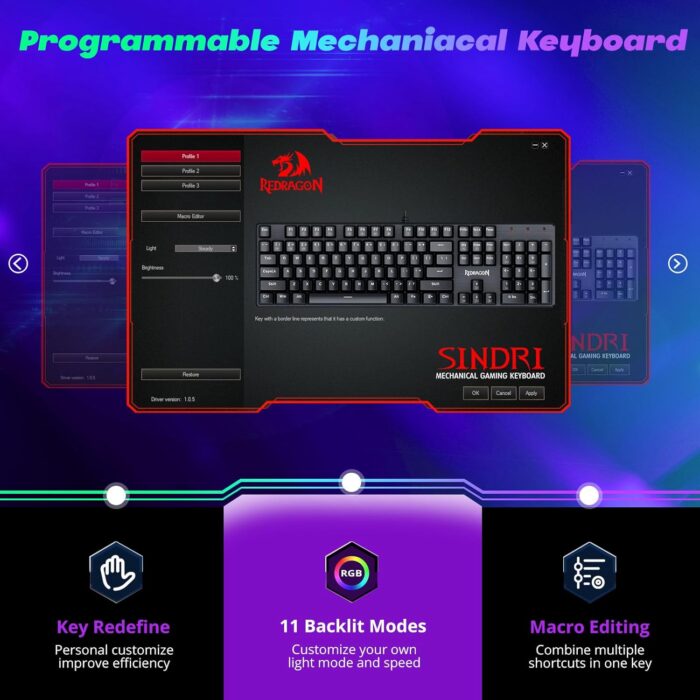 Redragon Mechanical Gaming Keyboard