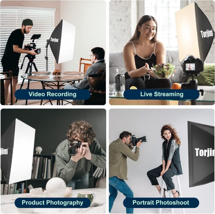 Softbox Photography Lighting Kit