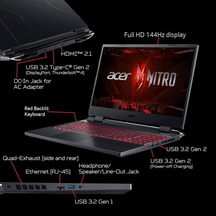 Acer Nitro 5 AN515-58-525P Gaming Laptop