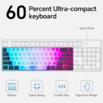 CHONCHOW Mini RGB 60% Gaming Keyboard