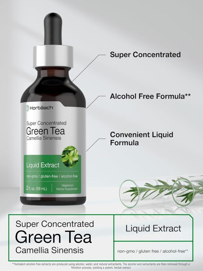 Horbäach Green Tea Extract Liquid