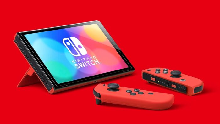 Nintendo Switch – OLED Model: Mario Red Edition. Keyword: Nintendo Switch