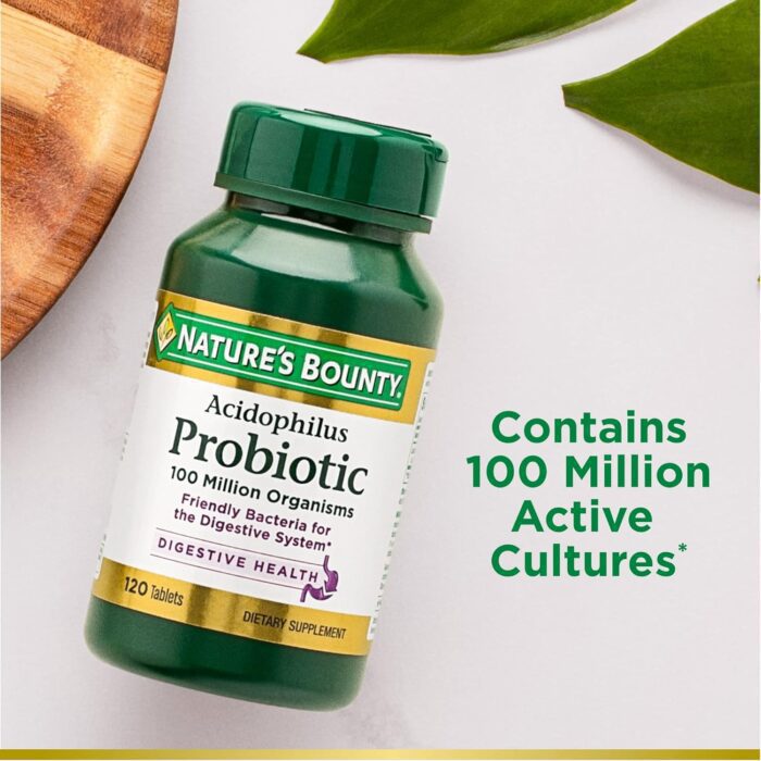 keyword: Nature's Bounty Acidophilus Probiotic